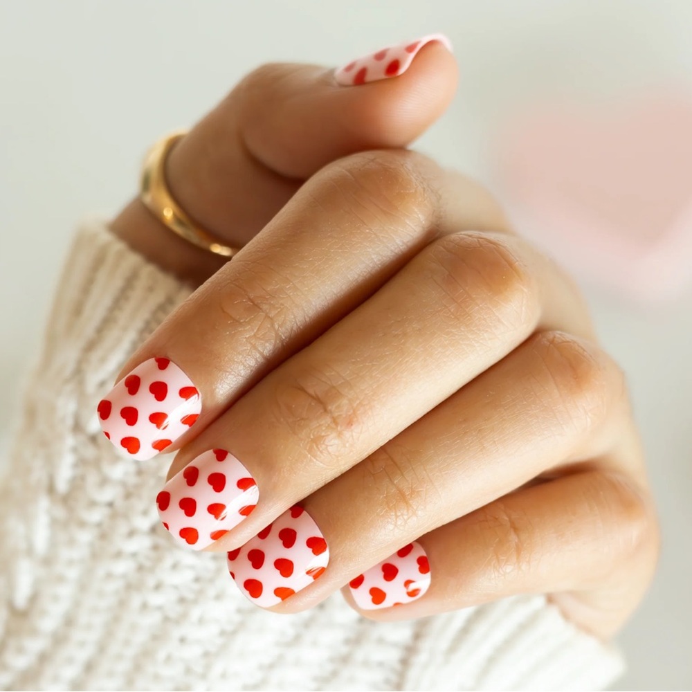❤️💗NEW Red Aspen Nail Dashes